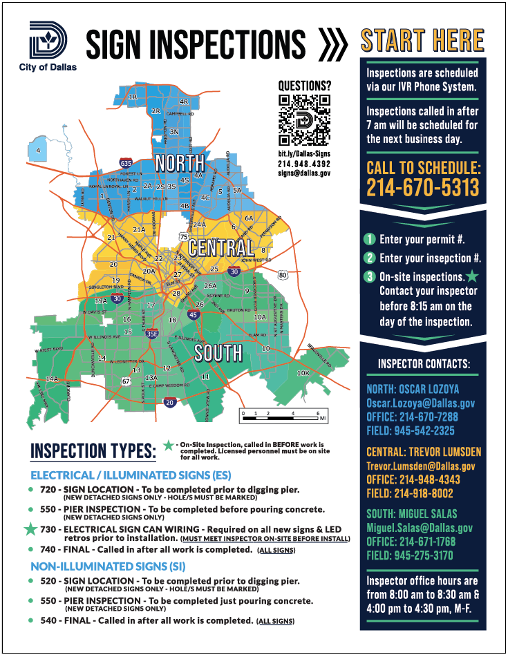 Sign District Map