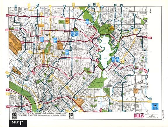 Regional Bike Map A